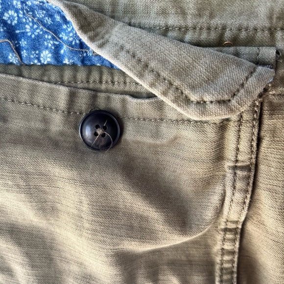 Embroidered Olive Green Military Jacket - Picture 5 of 6